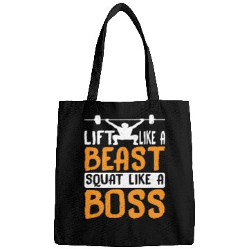 Discover Lift Like A Beast, Squat Like A Boss 3 Bags