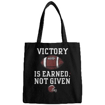 Discover Victory is earned, not given Bags