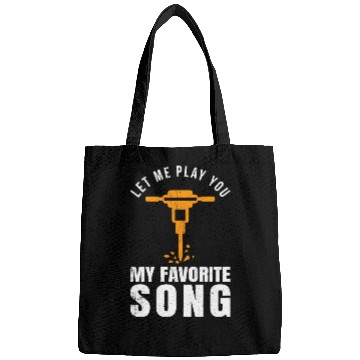 Discover Construction Worker Builder Jackhammer Favorite Bags