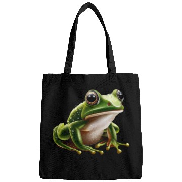 Discover Rain frog water drop frog Bags