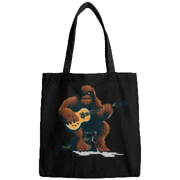 Discover Bigfoot plays guitar Bags