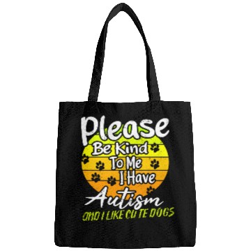 Discover Please be Kind to Me I Have Autism nostalgia Bags