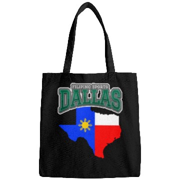 Discover Dallas Filipino Sports, Texas Philippines Flag Bags