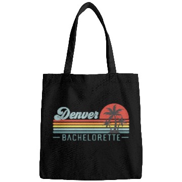 Discover Denver Bachelorette, Palm Trees & Vintage Sunset Bags
