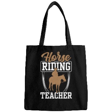 Discover Horse Riding Teacher Equestrian Rider Lover Bags