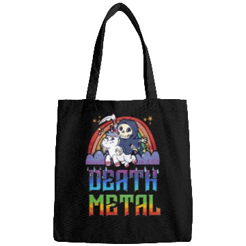Discover Death Metal & Unicorn Rainbow Bags