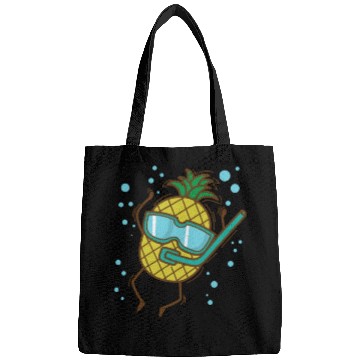 Discover Pineapple dives Tropical sweet Fruit Bags