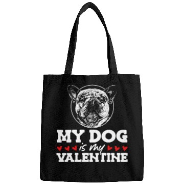 Discover My Dog Is My Valentine Date Cute Doggy Bags