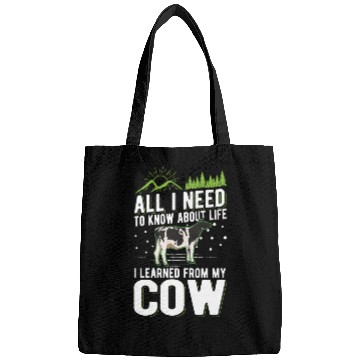 Discover Cow Cattle Breeder Farmer Cows Bags