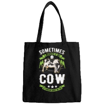 Discover Cow Cattle Breeder Farmer Cows Bags