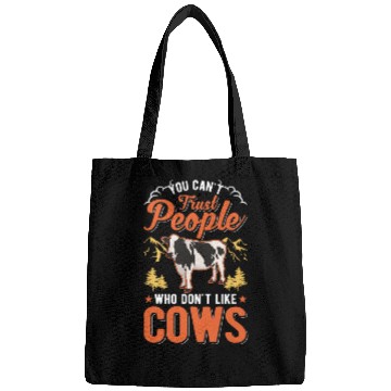 Discover Cow Gift Farmer Cattle Breeder Cows Bags