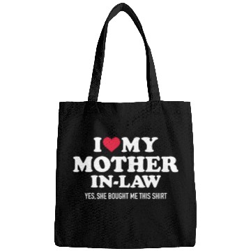 Discover I love my mother-in-law for son-in-lawmothermother Bags