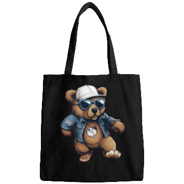 Discover Streetstyle Bear Graffiti Street Art Bags