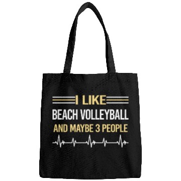 Discover 3 People Beach Volleyball funny Bags
