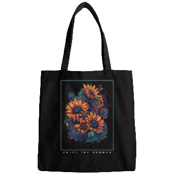 Discover Psychedelic Sunflowers Garden Nature Lover Gift Bags