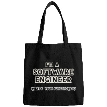 Discover I'm a software engineer; what's your superpower? Bags