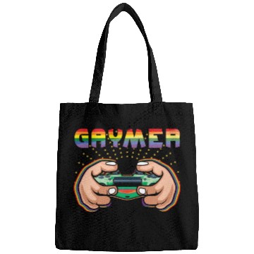 Discover Gamer LGBTQ Rainbow LGBT Pride Month Bags