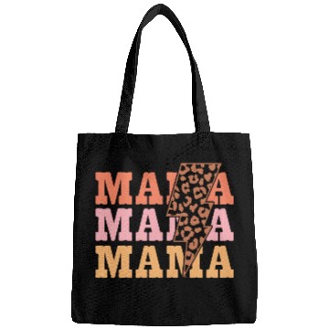 Discover MAMA Tiger Print Typography Bags