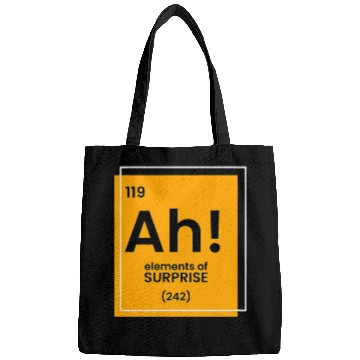 Discover Ah Element of surprise funny Chemist merch funny c Bags
