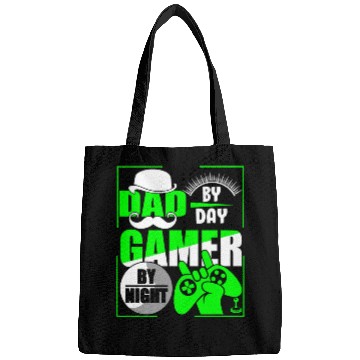 Discover Dad By Day Gamer By Night Bags