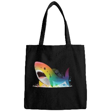 Discover The Neon Shark: An Animated Adventure Bags