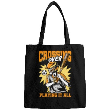 Discover Crossing Over Playing It All Baseball Bat Sports Bags