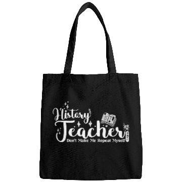 Discover History Teacher Funny School Bags
