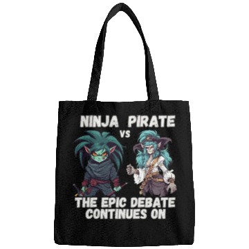 Discover Ninja vs Pirate, Debate Bags