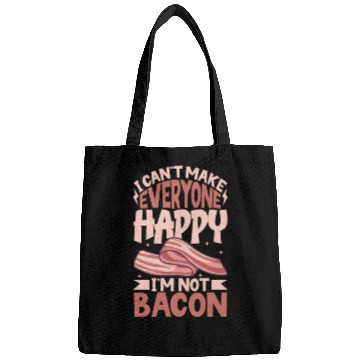 Discover Bacon Lover Funny Bacon Famous Food Keto Diet Bags