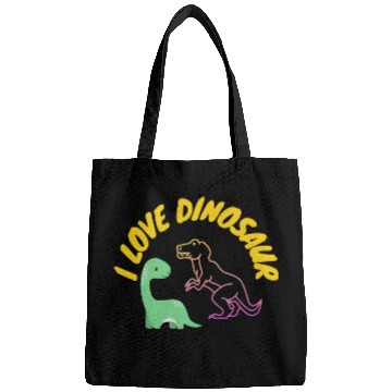 Discover I love dinosaur Bags