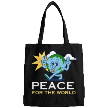 Discover Spread Peace with our World-Embracing Design Bags
