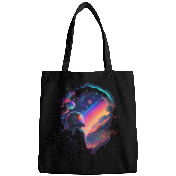Discover Psychedelic Astronaut Bags
