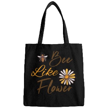 Discover Bee like a flower Honey bee Bags