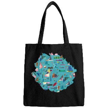 Discover Sailing Boats Multi Blue Bags