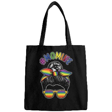 Discover For Moms Mommy Gay LGBTQ Rainbow LGBT Pride Month Bags