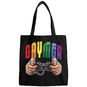 Discover Gay Gamer LGBTQ Rainbow LGBT Pride Month Bags