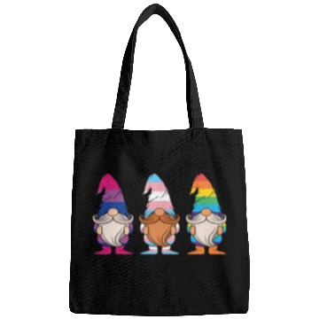 Discover Cute Gnomes Elf LGBTQ Rainbow LGBT Pride Month Bags