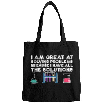 Discover Funny Science Laboratory Chemist Technician Bags