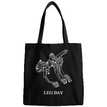 Discover Leg Day - Auto - Funny Gift Idea Bags