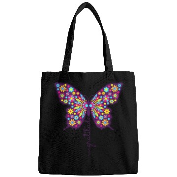 Discover butterflies floral Bags