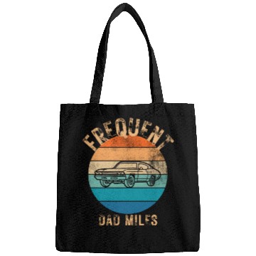Discover FREQUENT DAD MILES Design Bags