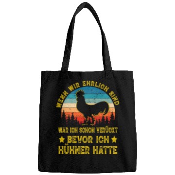 Discover Funny Chicken Saying Farmer Farmer Chicken Hen Bags