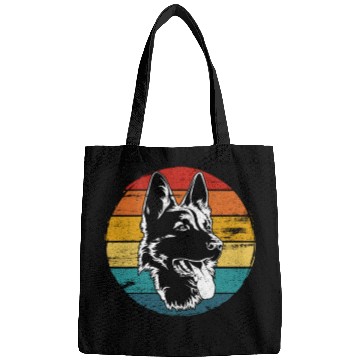 Discover German Shepherd Lovers Vintage Mom Dad Dog Pet Bags
