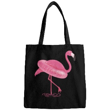 Discover Flamingo Swimming Circle Bags