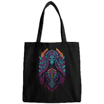 Discover Holy Death of Guadalupe Bags