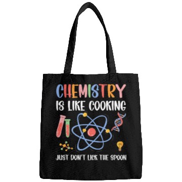 Discover Funny Chemist Gifts Chemistry Is Like Cooking Bags