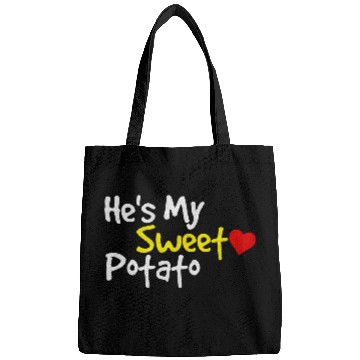 Discover He s My Sweet Potato Funny Thanksgiving Couples Bags