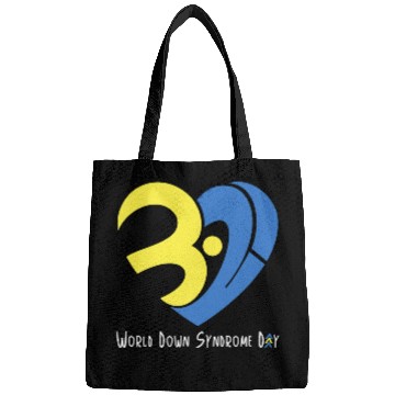 Discover Love World Down Syndrome Awareness Day Love 3 Bags
