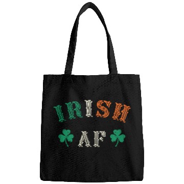 Discover Irish Af Funny St Patricks Day Drinking Bags