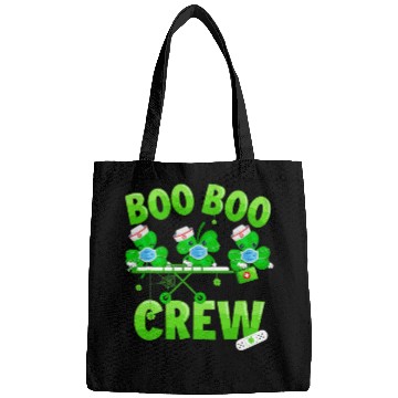 Discover Boo Boo Crew Nurse St Patricks Day Shamrock Bags